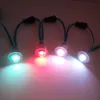 Modulo LED intelligente DC5V 16mm SM16703 indirizzabile digitale RGB a colori; modulo LED SMD 5050 RGB; IP67 impermeabile