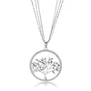 Chicvie Gold / Silve Chain Tree of Life Colar Pingente de pingente Mulheres Colar de jóias para Declaração das Mulheres Colares SNE180031