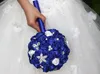 Anpassad brud Diy Korean smycken Brosch Rhinestone Wedding Bride Bridesmaid Holding Flower Bouquet4790461