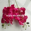 HOT Silk Single Stem Butterfly Orchid 80cm/31.5" Length Artificial Flowers Mini Orchids Phalaenopsis 7 Colors for Wedding Centerpiece