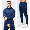 2018 Varumärke Sporting Suit Män Varm Hooded TrackSuit Track Polo Mäns Sweat Suits Set Brev Skriv ut Stor Storlek Sweatsuit Male 5XL