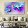 Wall Pictures For Living Room Abstract Oil Painting Clouds Colorful Canvas Art Home Decor No Frame218S