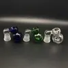 10mm 14mm 18mm Mini Asvangers Helder Blauw Groen Vrouwelijke Mannelijke Bubble Glazen Kommen Voor Waterpijpen booreilanden Waterleidingen