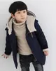 Tiener Nieuwe Winter Jassen voor Jongens Kleding Lange Mouwen Hooded Meisjes Jassen Kinderkleding Babyjas Bont Warm Kids Bovenkleding