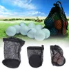 Borsa da golf in nylon leggero con coulisse Borsa da golf 12 Golf Balls Holder Strumento di stoccaggio Strumento di stoccaggio all'aperto Ball Sport Borse per allenamento