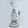 facebook trump Bong in vetro Torus super spesso Torus Recycler vetro per fumatori Bong per pipa ad acqua fab egg dab rig vetro Narghilè 14,4 mm Giunto