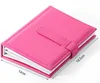 BOWEY STOCK BOKE Creative Evering Book PU Orecchini in pelle Organizzatore Fashion Holder Women Holder