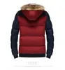 Piumino invernale in cotone da uomo 2018 New Big Fur Collar Jacket Uomo Parka Thick Warm Mens Jaqueta Masculina Cappotti multi colore