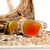 BOBO Bird Wood Bamboo Polariserade solglasögon Klar färg Kvinnors glasögon med UV 400-skydd C-CG008258I