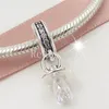 新しい100％S925 STERLING SILVER SILVER PACIFIER DANGLE CHARM BEAD FITS EUROPEAN PANDORA STYLE JEWELRY BRACELETS230L