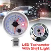 Universal Car 3 75 '' LED Shift Light Tachometer Tacho Gauge Meter Stiefmotor 0-11000 U / min278H