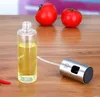 100ml Glass Oil Sprayer Pump Spray Bottle Olive Pump Spray Pot Vinegar Bottle Mist Cooking Kitchen Flavour Storage Organization SN330