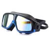 Gafas de natación cómodas de silicona, gafas de natación con montura grande, antivaho, UV, máscara de natación para hombres y mujeres, resistente al agua 5559256