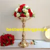 Dekorasyon Yeni Stil Meyve Tepsi Altın Plaka Çiçek Kase Standı Düğün Centerpieces / Düğün Chorme Plaka Centerpiece / Çiçeklik Best0283