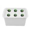 6 Holes Plant Site Hydroponic System Grow Kit Bubble Indoor Garden Cabinet Box Garden Supplies Patio Lawn Garden Planters Pots8491921