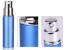 Wysokiej jakości 10ml Mini Przenośne Refillable Atomizer Aluminium Kolorowe Butelki Sprayowe Puste butelek perfum B020