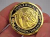1 pz/lotto Classic souvenir regalo monete placcate oro Unite States Navy Shellback attraversando la linea sfida monete da collezione