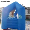 Giant free standing arch inflatable double arch athletic archway with air blower for sports events and car racing