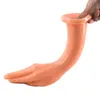 Punho Dildo Braço Fisting Big Plug Anal Inserir Rolha Brinquedos Eróticos Stuffed Dildo Mão Dildo Anal Dilatação Sex Shop Brinquedo Do Sexo Anal H8-2-29