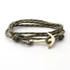 Nouveau bon alliage ancre Bracelet multicouche Bracelet pour femmes hommes Bracelets d'amitié de haute qualité 4317396