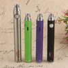 Evod Twist 가변 전압 vape 펜 배터리 650mAh 900mAh Ugo Ego C 마이크로 USB 패스 스루 510 스레드 기화기 원래 도매.