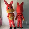 2018 Rabattfabrik Försäljning Donkey Mascot Animal Kostym Halloween Jul Beast Prestanda Mascot Kostym Vuxen Storlek