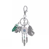Bohemian 4 Color Dream Catcher Turquoise Leaf Tassel Sleutelhanger Tas Handtas Ring Auto Key Palm Hanger Accessoires