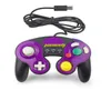 10 adet / grup GameCube Gamepad Controle PC GC Için Kablolu GC Denetleyici GC Joystick Desteği titreşim 10 renkler