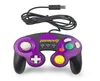 10 pçs / lote Com fio Controlador GC Para GameCube Gamepad Controle PC GC Joystick Suporte de vibração 10 cores