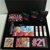 Drop Jenner make -up set hallo 21 st verjaardag 21e collectie lip gloss lippenstift mooie oogschaduw palet kit big box cosmetics gratis dhl