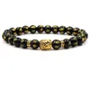 Buddha Charm Braclets Письмо Священные Писание Эластичное Санскарит Браклет Бракл Розария Молитва Ювелирные Изделия Пульсира Каменный Браслет