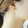 Moda austriaca sfera di cristallo orecchini in oro argento orecchini di alta qualità per donna gioielli da sposa festa Boucle D039oreille Fem7867589