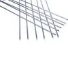 最高品質の6pcs/set u bbqローストバーベキュー針串の木製ハンドルステンレス鋼フォークキャンプダイニングツール
