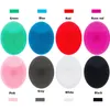 Blackhead Remover Silicone Facial Cleaning Brushes Pad Baby Head Washing Brush Face Deep Cleaning Brush Silica Gel Cleanser 8 Colors