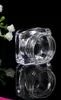 2000pcs 5ml Clear Square Cosmetic Tom Jar Potte Ögonskugga Makeup Face Cream Container Bottle Acrylic för krämer Hudvård Makeup Tool