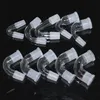 45 Degree Glass Drop Down Adapter 10 style 14.4mm 18.8mm male to female female to male converter glass adapter joint