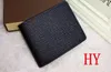 Mens Brand Wallet 2018 Men's Leather With Wallets For Men Purse Wallet Men Wallet with box dust bag 01274w