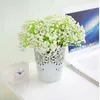 WCIC Flower Pots Decorative Hollow Pencil Holder Makeup Barrels Box Office Organizer Stationery Pen Storage Basket Flora Planter