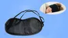 100 stks Slaapmasker Oogmasker Schaduw Dutje Cover Blinddoek Slapen Slaap Reizen Rust Mode Gratis Verzending Groothandel Zwarte Kleuren