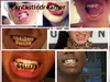 Factory inférieur Grillz Set Hip Hop Bling Dental Grills CZ Iced Out Tooth Body Bielry Us Men Whole Men dents Access2215024