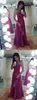2018 Eenvoudige goedkope backless avondjurken met zijspleute Halter Satijn geplooide vloerlengte Prom rode loper formele jurk lang