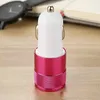 5V 2.1A Dual USB-poorten LED Light Car Charger Adapter Universal Charing Adapter voor iPhone X 8 Samsung S9 S8 HTC LG mobiele telefoon OM-H5