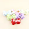 50 PC Lot Handmade Pearl Dog Hoids Bows Ribbon Grooming Bows Pet Hair Accessories247T