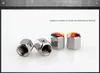 4Pcs/lot Lockable Anti-Theft Car Tire Valves Tyre Stem Air Caps Airtight Cover for e60 e90 X1 X3 X5