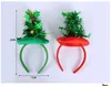 Creative Christmas tree headband children039s head Christmas dance bar party prop supplies adult characters dressed up headband2448146