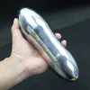 7 tamanhos de aço inoxidável sólido Anal Dildo Anus Expander Butt Stooper Plugs Metal Dilator Sexo Brinquedos para Adulto HH8-1-54