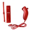 새로운 2 in 1 내장 모션 플러스 원격 및 Nunchuck Nunchuk 컨트롤러 세트 Wii 리모컨 DHL FedEx EMS 무료 배송을위한 콤보