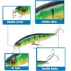 Nova isca de pesca plana face laser 10cm 85g pequeno lábio wobbler minnow isca de pesca baixo crankbaits8560349