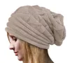 Berretti lavorati a maglia Autunno all'aperto Inverno Cappelli da donna per uomo Caldo per il tempo libero Bonnet Skullies Beanie Cappello hip-hop in lana unisex