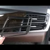 ABS 2PCS Center Console Оба боковых кондиционирования воздуха Выходная рамка наклейки украшения для BMW X5 F15 X6 F16 2014-18 организатор автомобиля